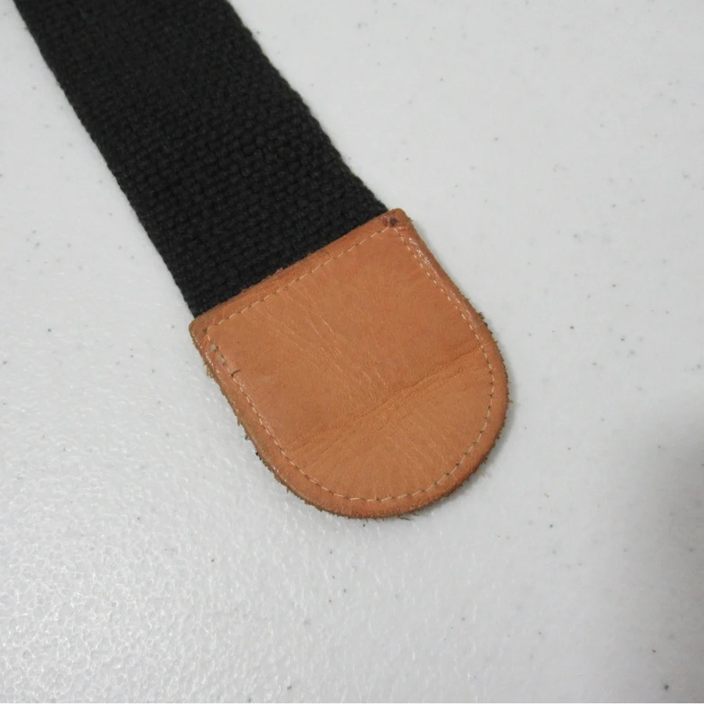 Canvas and Leather D-Ring Belt Size Small Medium